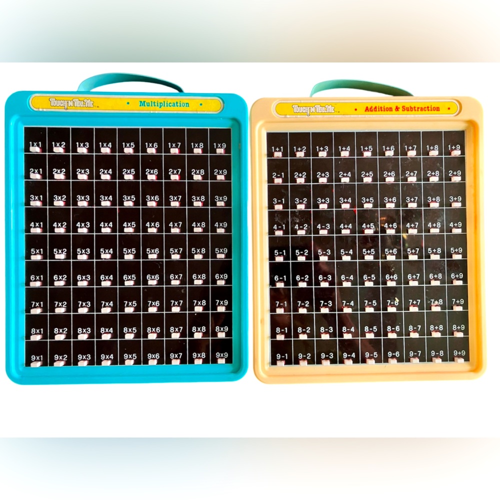 Kids’ Vintage Galoob mathematics Touch’N Tell Me calculator toy